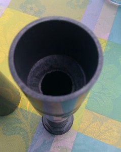 Self made Funnel as Reducer from 32mm to 25mm